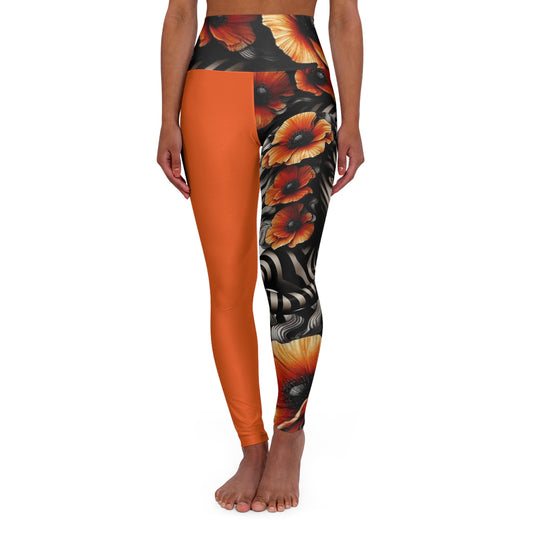 Zebra Fantasy High Waisted Yoga Leggings (AOP) #ZF12