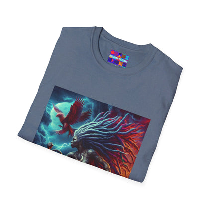 Rise, Warrior Unisex Softstyle T-Shirt #44U