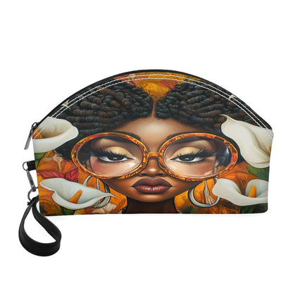 Curved cosmetic Bag