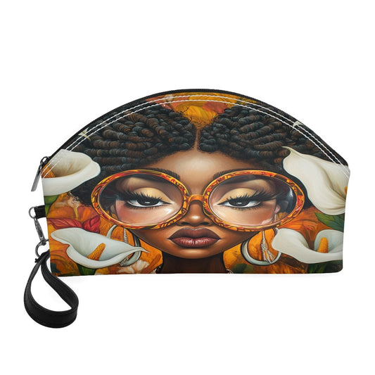 Curved cosmetic Bag