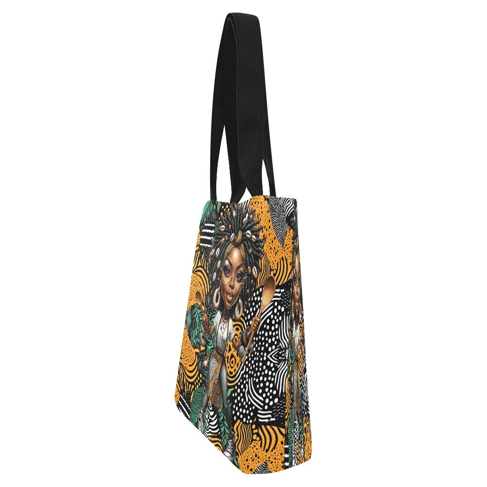 Canvas Tote Bag (Model1657) (Set of 4)