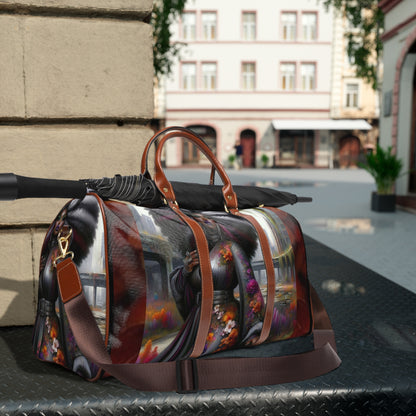 Afrocentric Beauty Luxury Waterproof Travel Bag #AB1