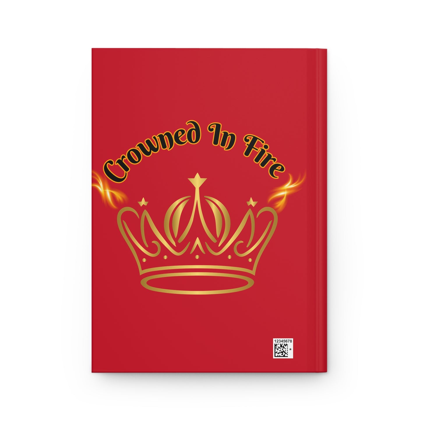 Afrocentric Woman Journal, Red Garnet Diary Notebook Gift for Writers, Matte