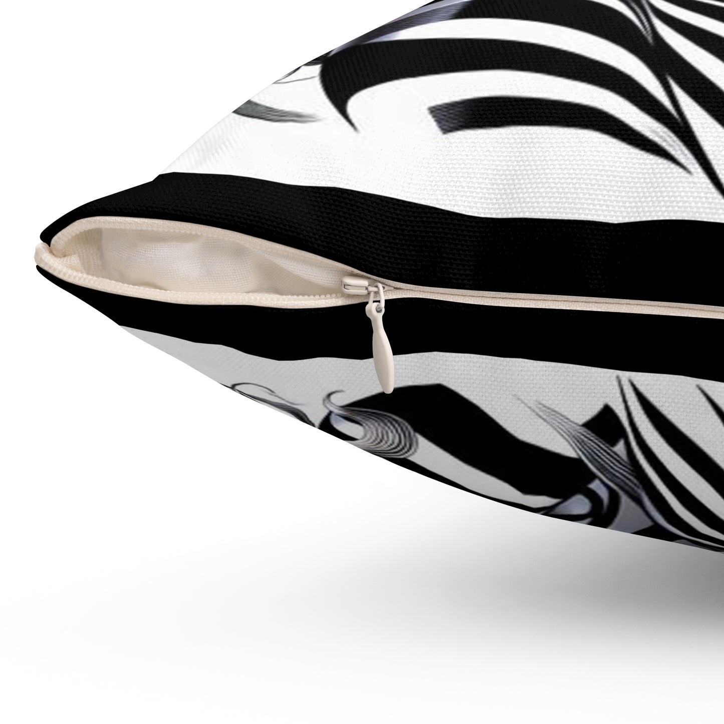 Zebra Fantasy Square Pillow #ZF23