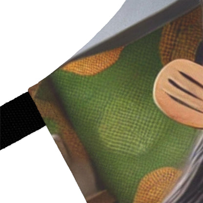 Soulful Bites and Kitchen Delights Apron, 5-Color Straps (AOP) #APH1