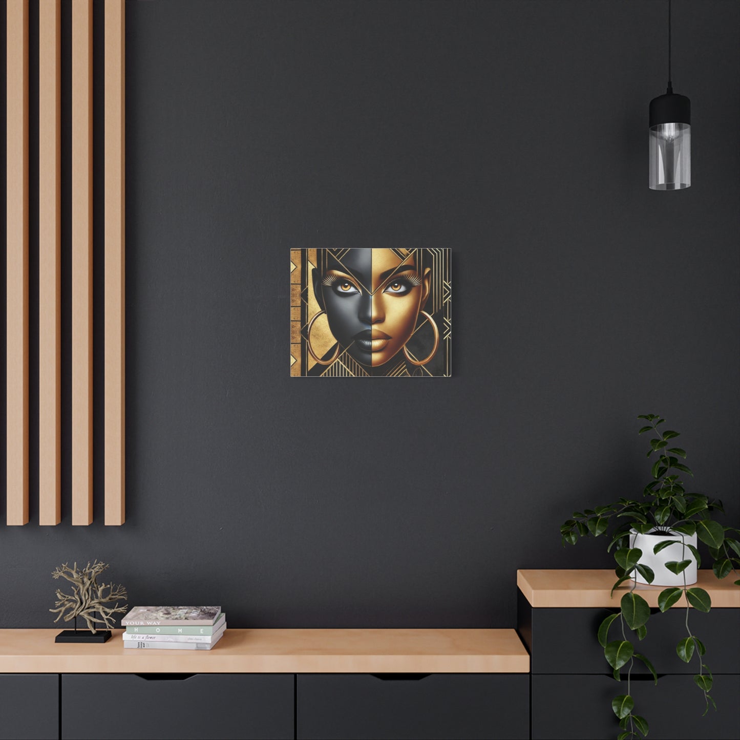 Amber Radiance Matte Canvas, Stretched, 1.25" #AR1