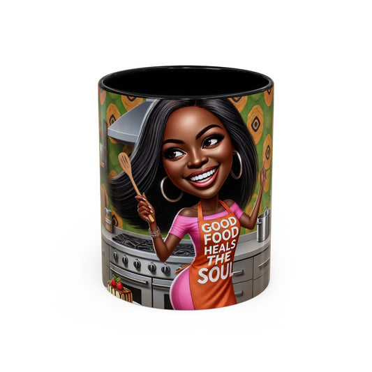 Soulful Bites and Kitchen Delights Accent Coffee Mug (11, 15oz) #SBKD1