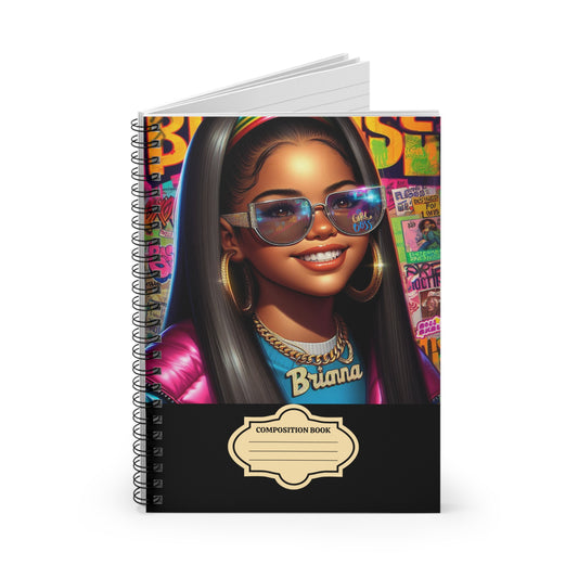 Back to School Affirmations Spiral Notebook - Ruled Line #45