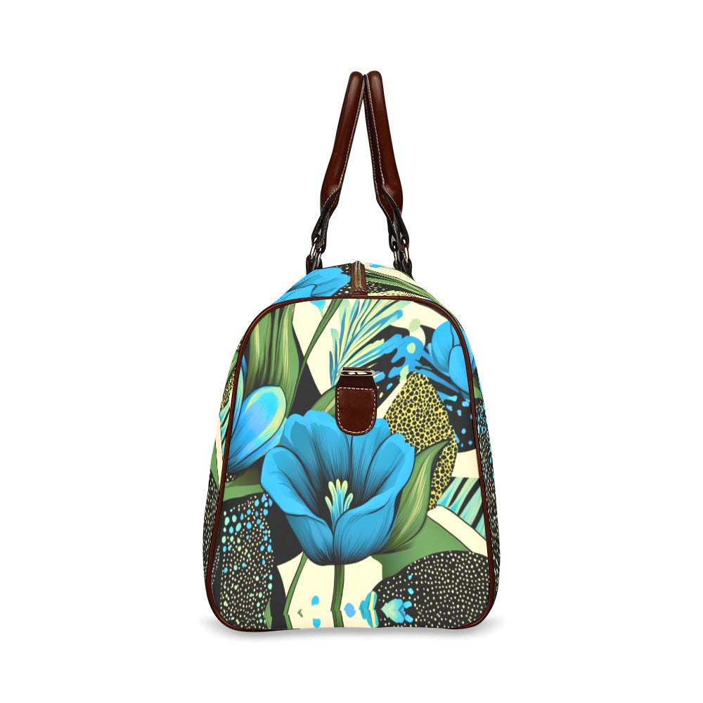 Waterproof Travel Bag/Small (Model 1639)Blue Violet Waterproof Travel Bag/Small (Model 1639)