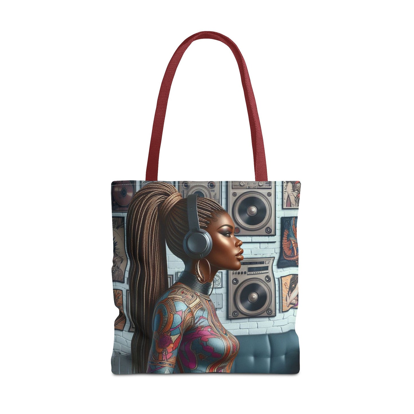Feel The Music Tote Bag (AOP) #FM19