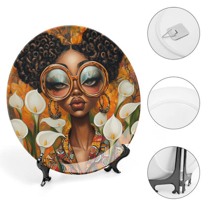 Bone China Decorative Plate