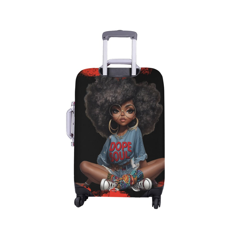 Dope Soul Luggage Cover/Luggage Cover/Small 18"-21" Luggage Cover/Small 18"-21"