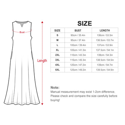 Long dress Sleeveless Long Dress (GQ)