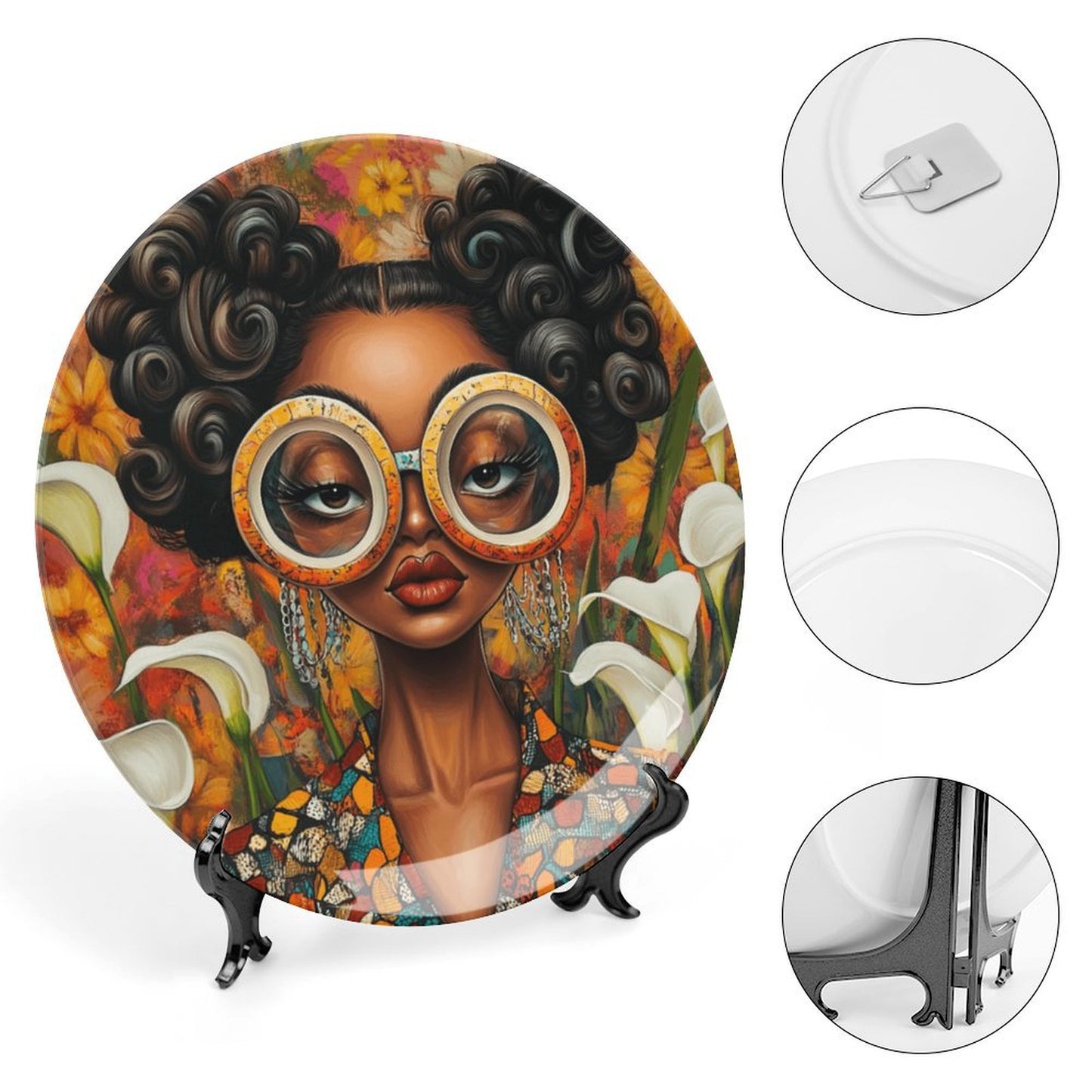 Bone China Decorative Plate