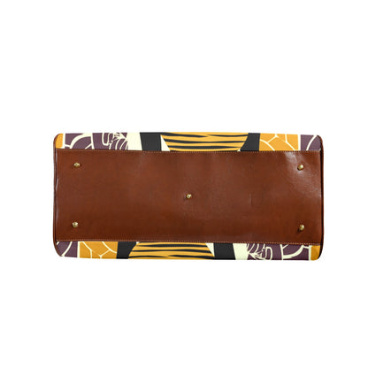Legacy Personified Women's Large Capacity Travel Bag-Large (Brown Short Patch) (1737) Large Capacity Travel Bag-Large (Brown Short Patch) (1737)