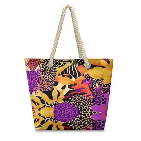 Hemp rope tote bag