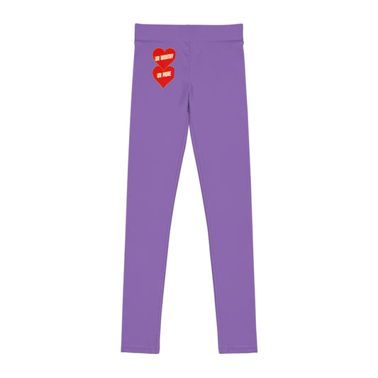 UR Worthy-UR More 2 Youth Leggings (AOP) #15