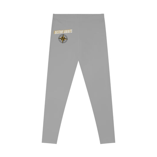Destined For Greatness Stretchy Leggings (AOP) #D.10