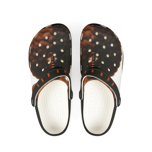 Afro Power EVA Foam Rubber Shoes (AOP) #AP2