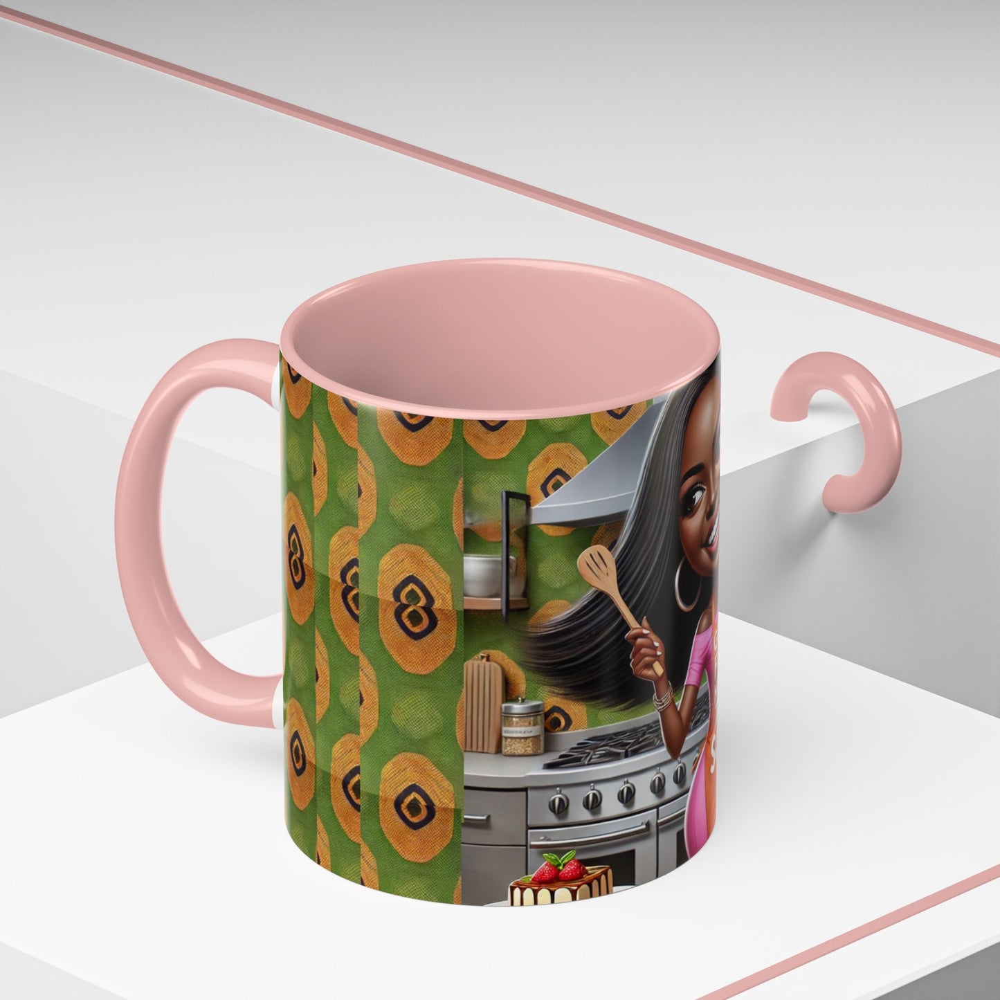 Soulful Bites and Kitchen Delights Accent Coffee Mug (11, 15oz) #SBKD1