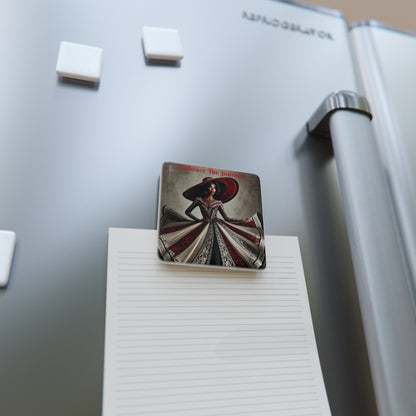 Embrace The Journey Porcelain Magnet, Square #ETJ3