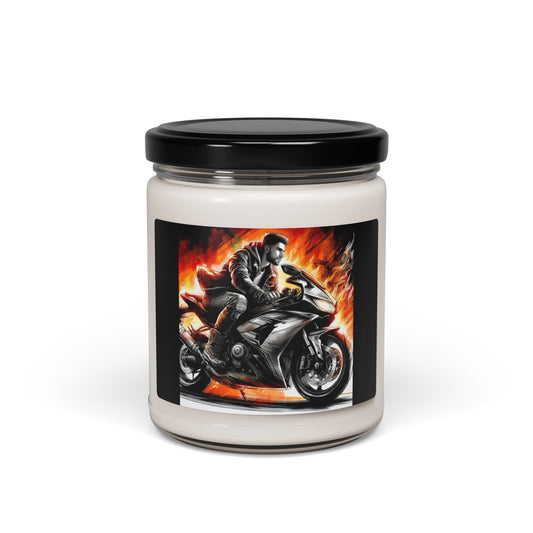 Born To Ride Scented Soy Candle, 9oz #13M