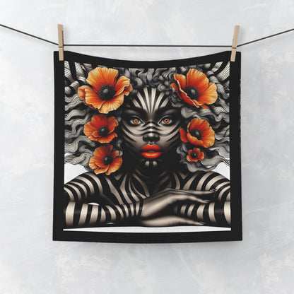 Zebra Fantasy Face Towel #ZF30