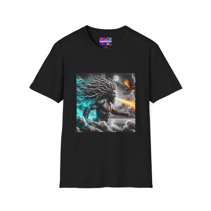Warrior on A Mission Unisex Softstyle T-Shirt #27U