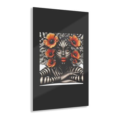 Zebra Fantasy Acrylic Prints #ZF24