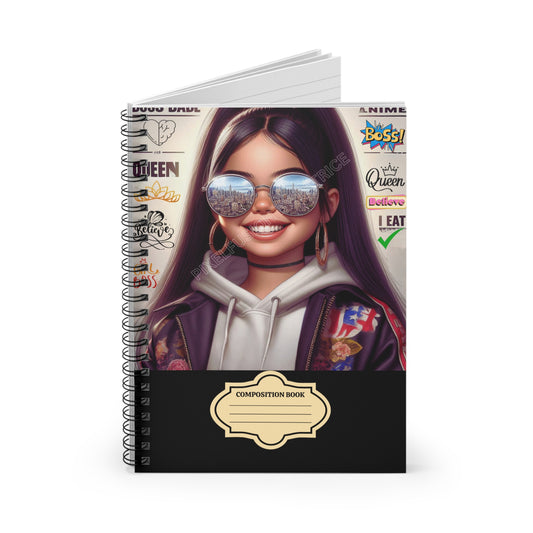 Back to School Affirmations Spiral Notebook - Ruled Line #61