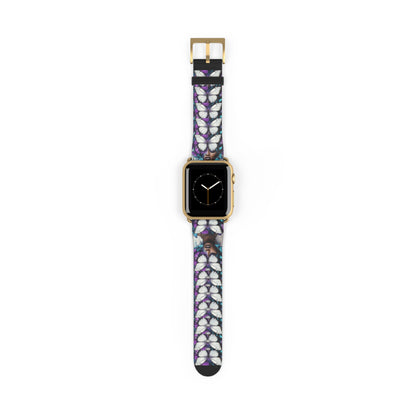 Colorful Butterfly Beauty Watch Band, Adjustable Smartwatch Strap, Floral Pattern, Unique Gift, Spring Fashion Must-Have #BB1