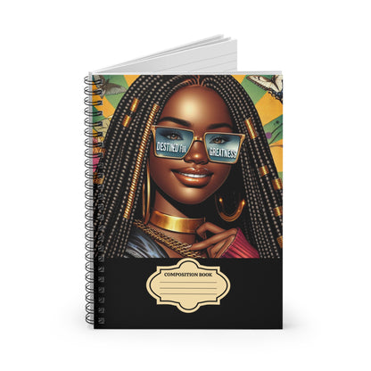Back to School Affirmations Spiral Notebook - Ruled Line #1