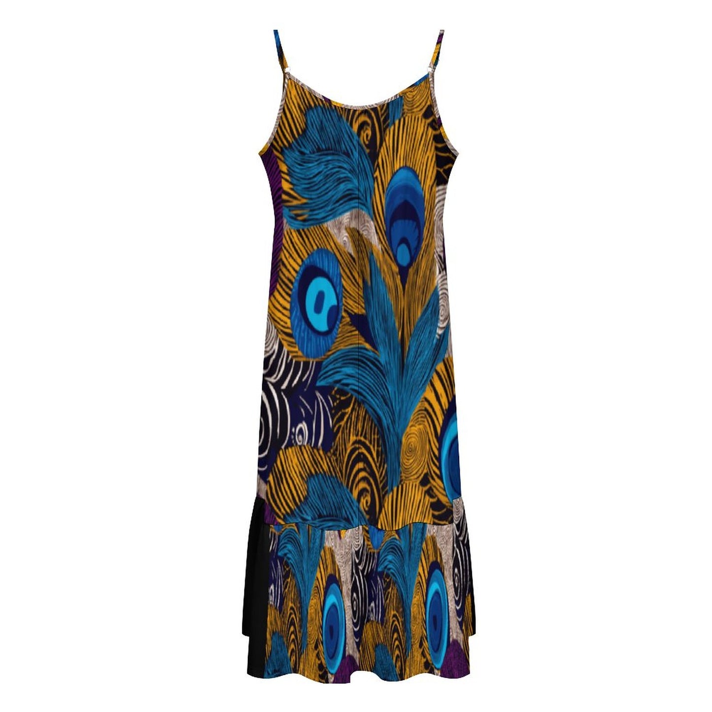 Spaghetti Strap Dress KQ (All-Over Printing)