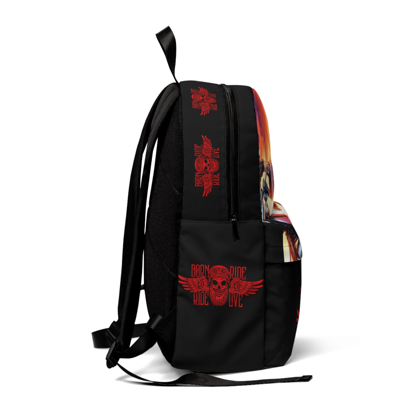 Born To Ride Unisex Classic Backpack #13M