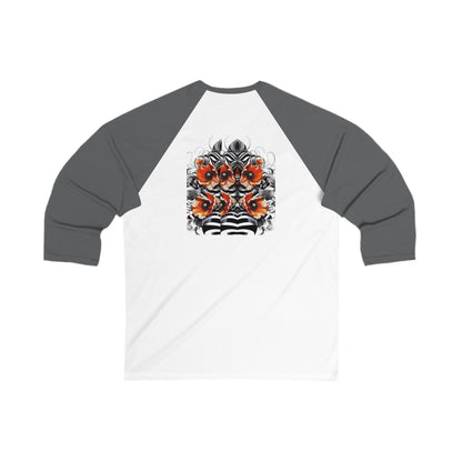Zebra Fantasy 3\4 Sleeve Baseball Tee #ZF38