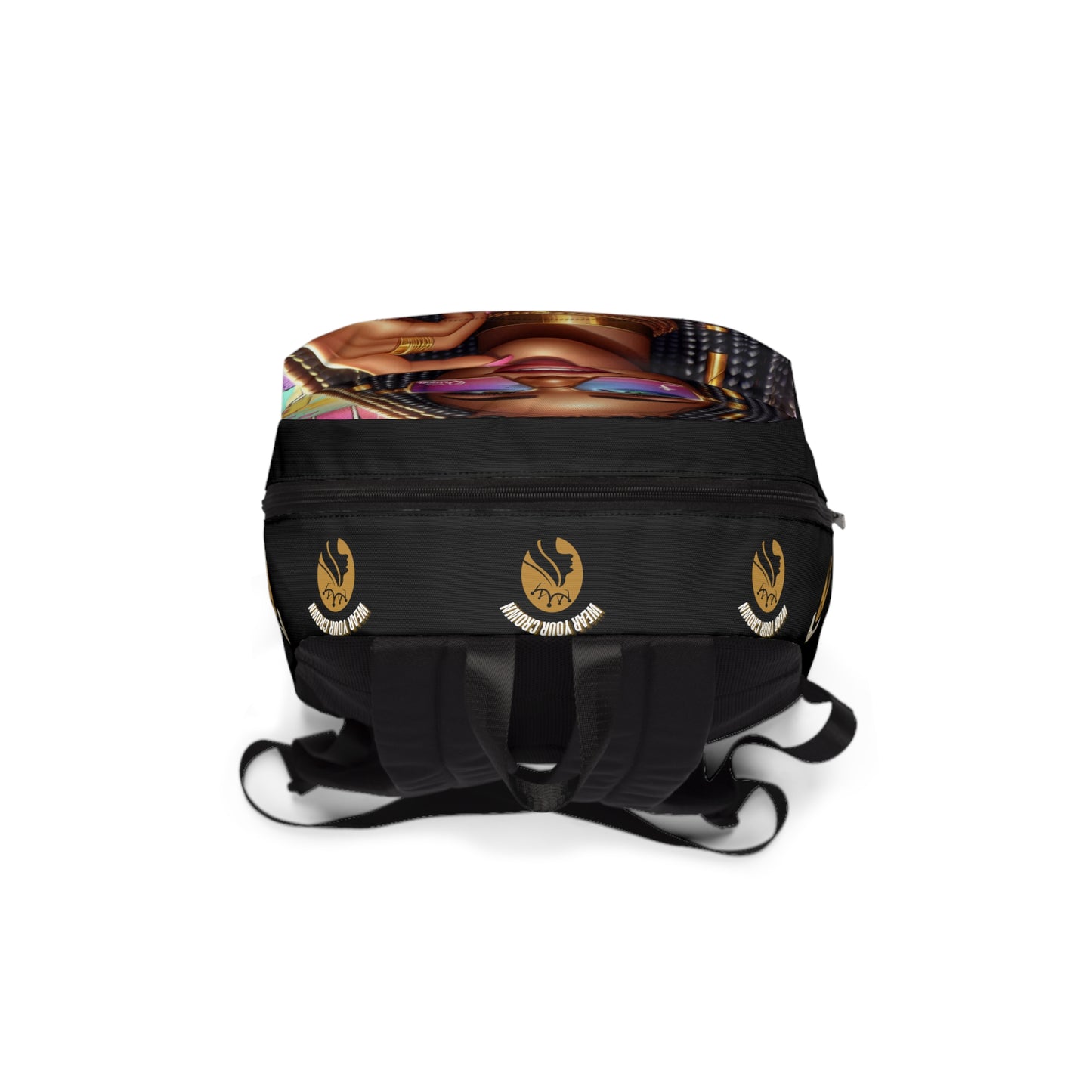 Queen-Wear Your Crown Unisex Classic Backpack #11