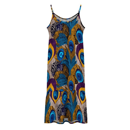 Spaghetti Strap Dress KQ (All-Over Printing)