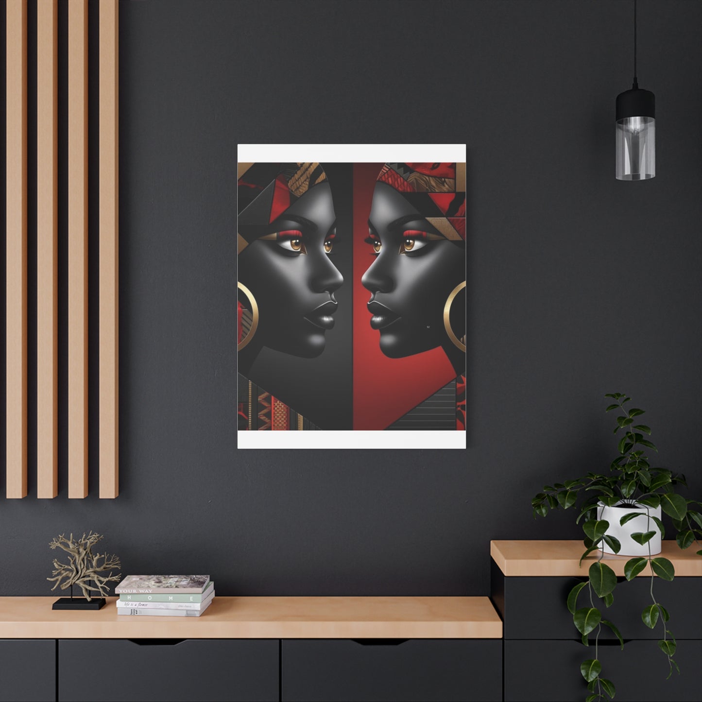 Dual Faced Matte Canvas, Stretched, 1.25" #DF1
