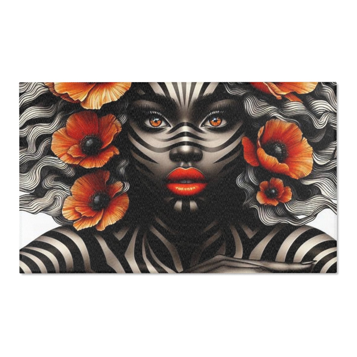 Zebra Fantasy Area Rugs #ZF32