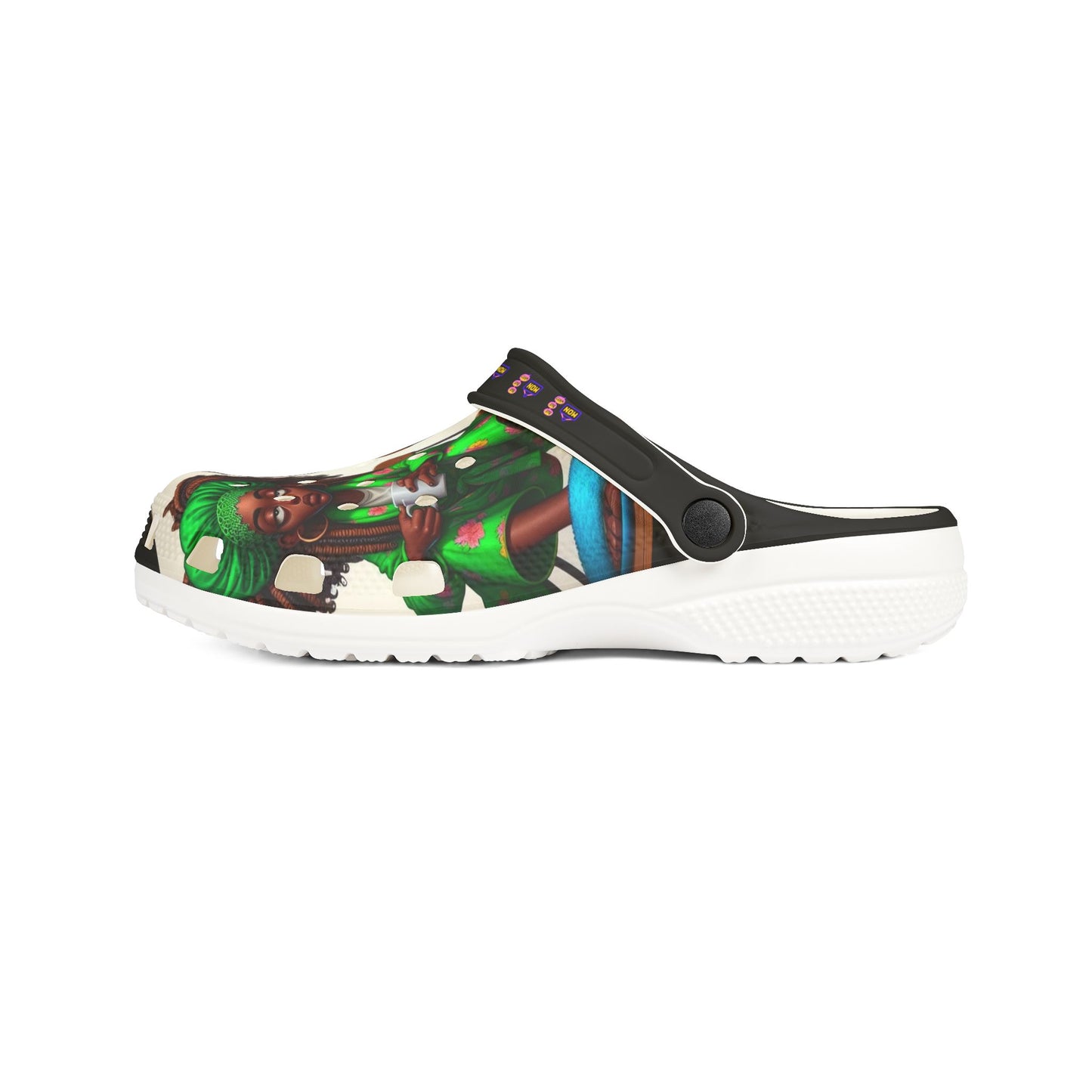 Monday Vibes EVA Foam Rubber Shoes (AOP) #MV3