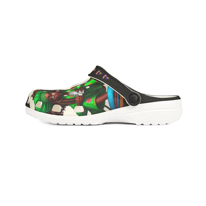 Monday Vibes EVA Foam Rubber Shoes (AOP) #MV3