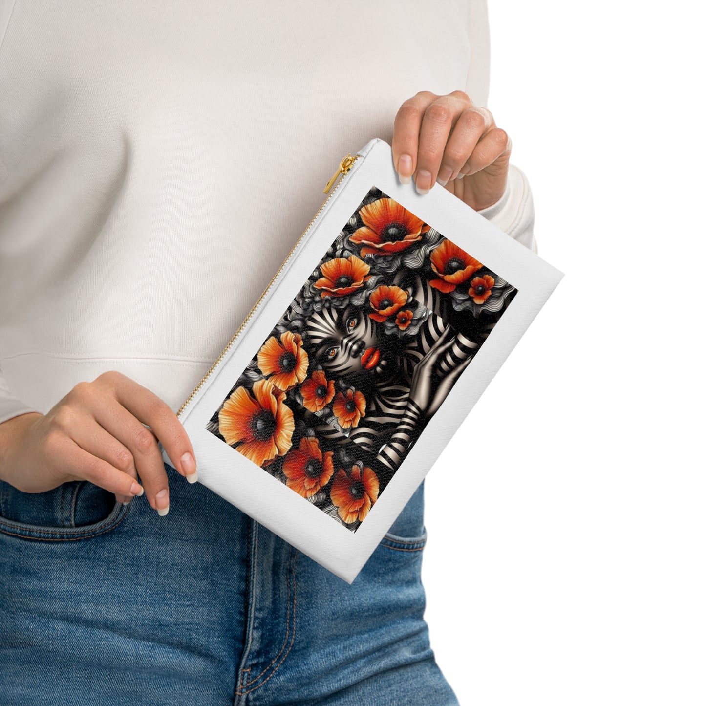 Zebra Fantasy Cosmetic Bag #ZF4