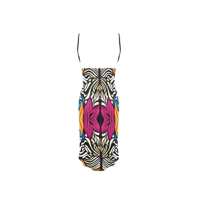 Spaghetti Strap Backless Beach Dress (D65)