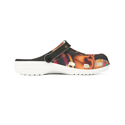 Queen-Wear Your Crown EVA Foam Rubber Shoes (AOP) #49U