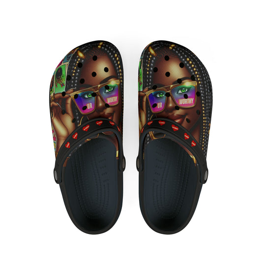 UR Worthy EVA Foam Rubber Shoes (AOP) #7U