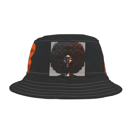 Afro Power Bucket Hat (AOP) #AP8