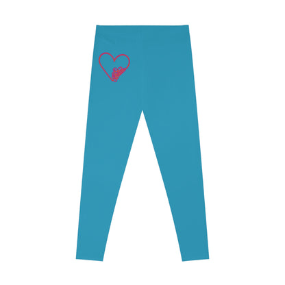 Believe Stretchy Leggings (AOP) #G.4