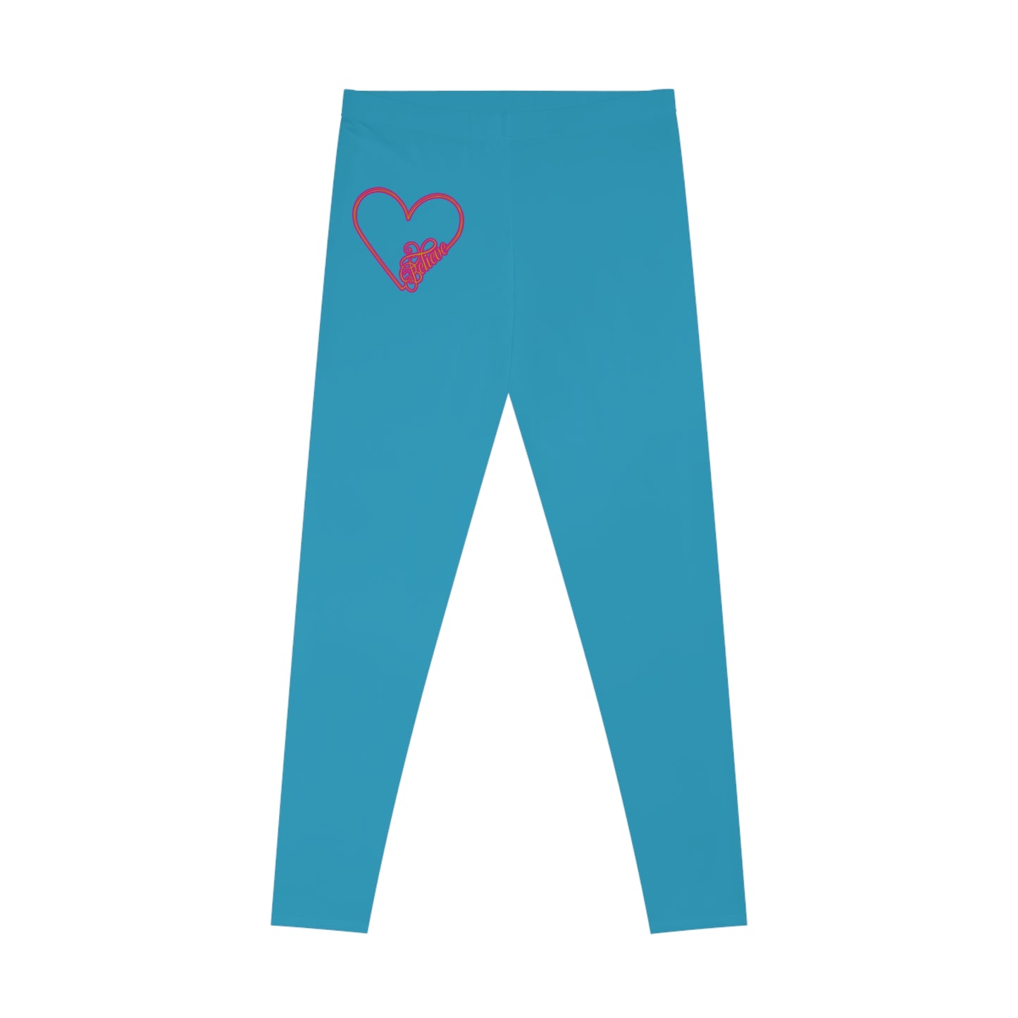 Believe Stretchy Leggings (AOP) #G.4