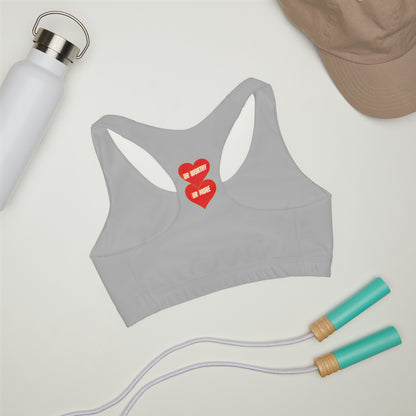 UR Worthy-UR More Girls' Double Lined Seamless Sports Bra (AOP) #15