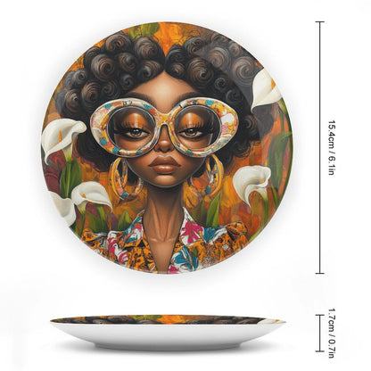 Bone China Decorative Plate